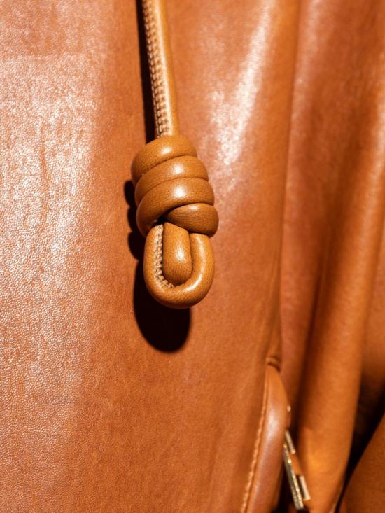 25FW 로에베 가죽 자켓 H526Y34L65 2530 Leather Brown - LOEWE