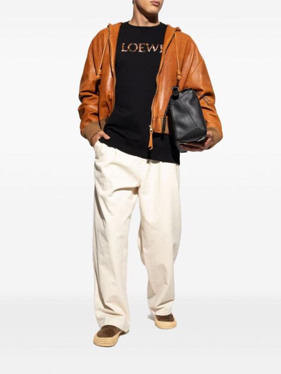 25FW 로에베 가죽 자켓 H526Y34L65 2530 Leather Brown - LOEWE