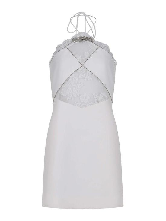 25SS 셀프 포트레이트 미디 스커트 RS25081SAWHITE White