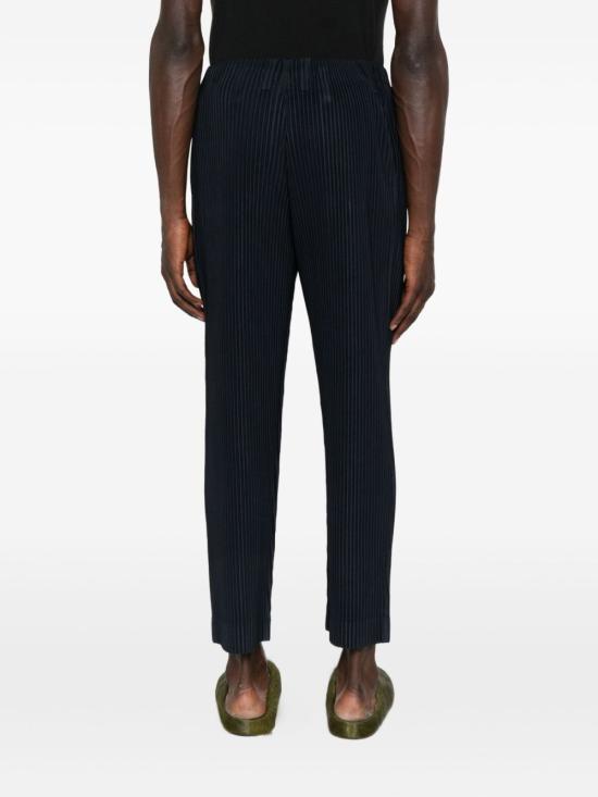 25FW 옴므 플리세 이세이 미야케 스트레이트 팬츠 HP58JF550 75 Blue - HOMME PLISSE' ISSEY MIYAKE