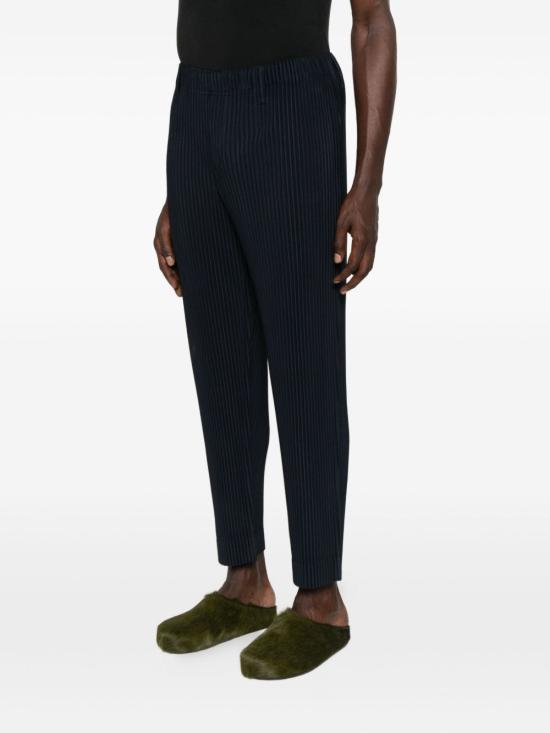 25FW 옴므 플리세 이세이 미야케 스트레이트 팬츠 HP58JF550 75 Blue - HOMME PLISSE' ISSEY MIYAKE