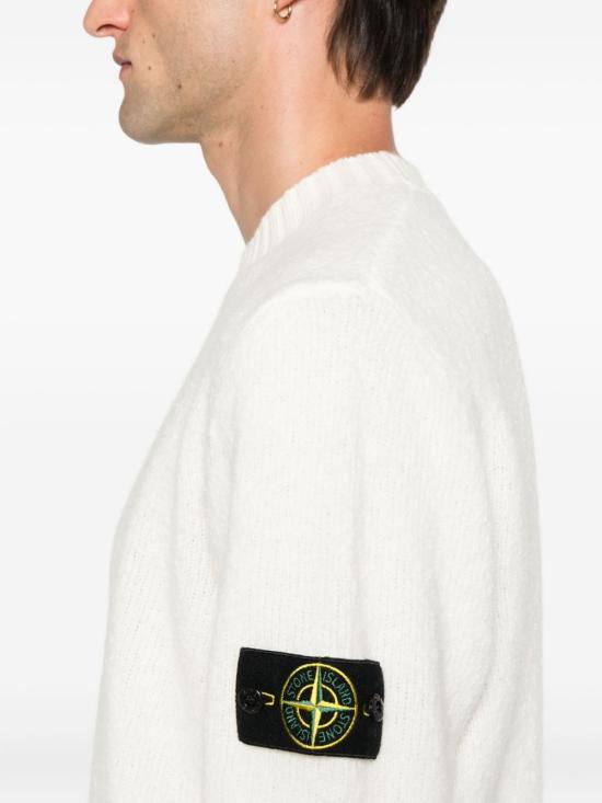 25FW 스톤 아일랜드 스웨터 K2S155100056 S00N2V0093 Ivory - STONE ISLAND