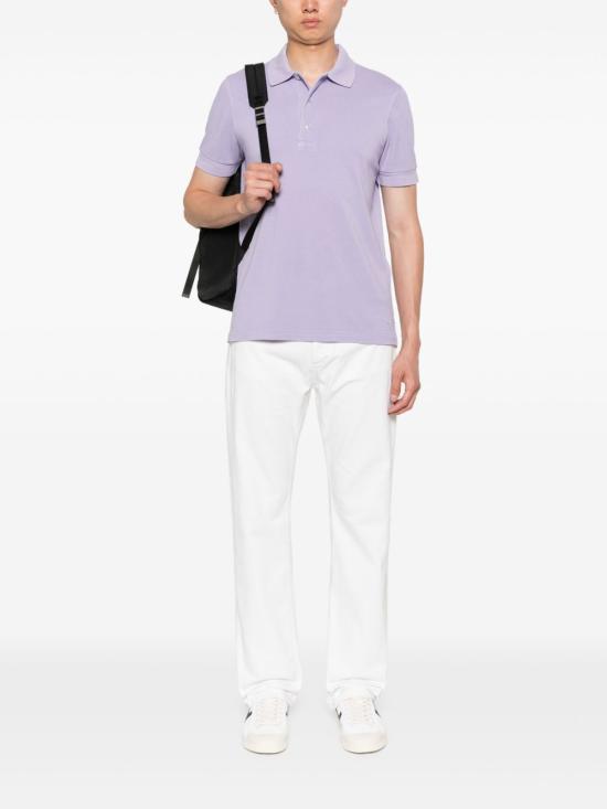 25FW 톰포드 폴로 티셔츠 JPS011 JMT013GV463 Lilac - TOMFORD
