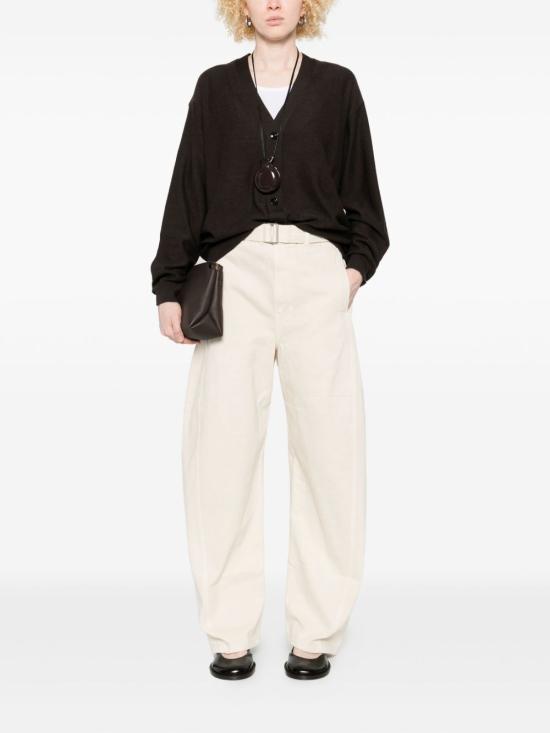 25FW 르메르 릴렉스드 트위스트 가디건 TO1082D LK087397 Brown - LEMAIRE