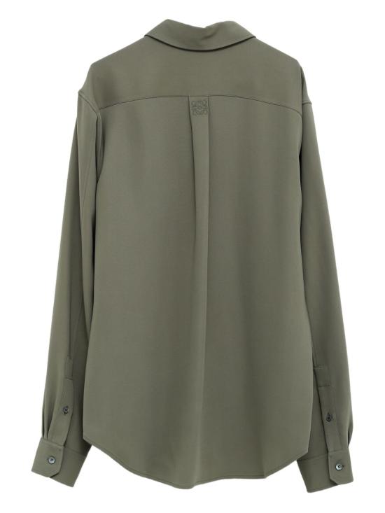 25FW 로에베 긴팔 셔츠 H526Y05WEV 4160 Green - LOEWE