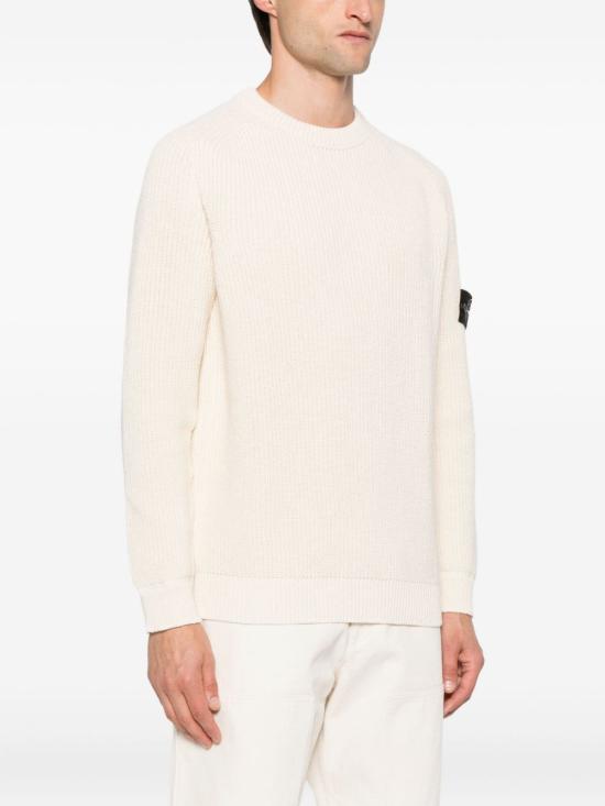 25FW 스톤 아일랜드 스웨터 K2S155100012 S00TAV0093 Ivory - STONE ISLAND