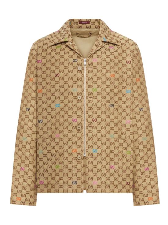 25FW 구찌 캔버스 자켓 833305 ZAS812137 Camel