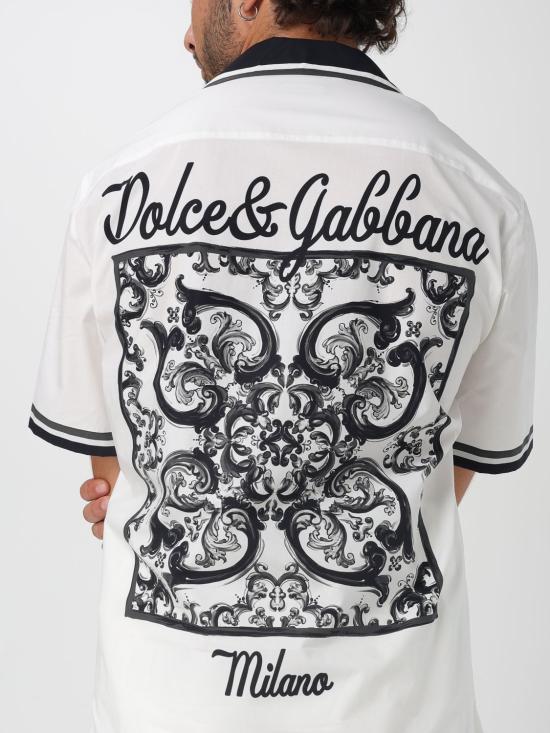 25FW 돌체앤가바나 반팔 셔츠 G5NO5TFI5JG HX5DQ Black - DOLCE & GABBANA