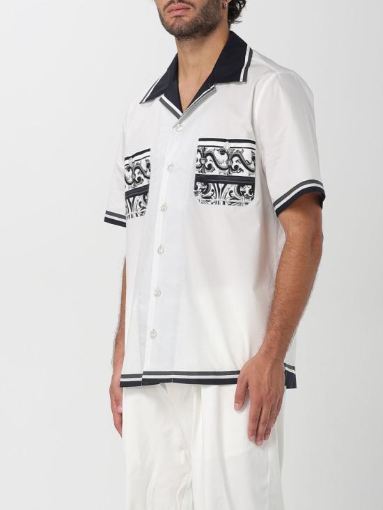 25FW 돌체앤가바나 반팔 셔츠 G5NO5TFI5JG HX5DQ Black - DOLCE & GABBANA