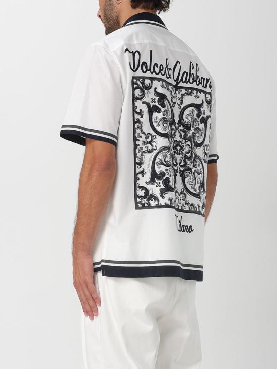 25FW 돌체앤가바나 반팔 셔츠 G5NO5TFI5JG HX5DQ Black - DOLCE & GABBANA