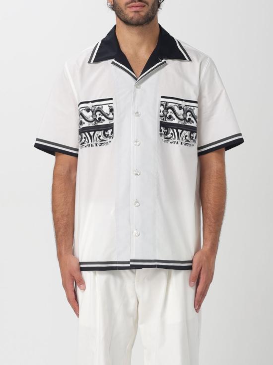 25FW 돌체앤가바나 반팔 셔츠 G5NO5TFI5JG HX5DQ Black