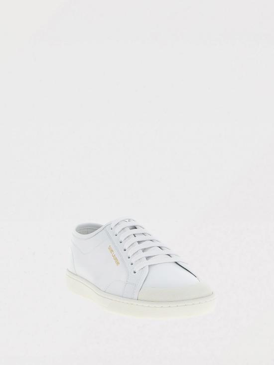 26SS 생로랑 GYM 짐 스무스 레더 스니커즈 82008700N00 9030 White - SAINT LAURENT