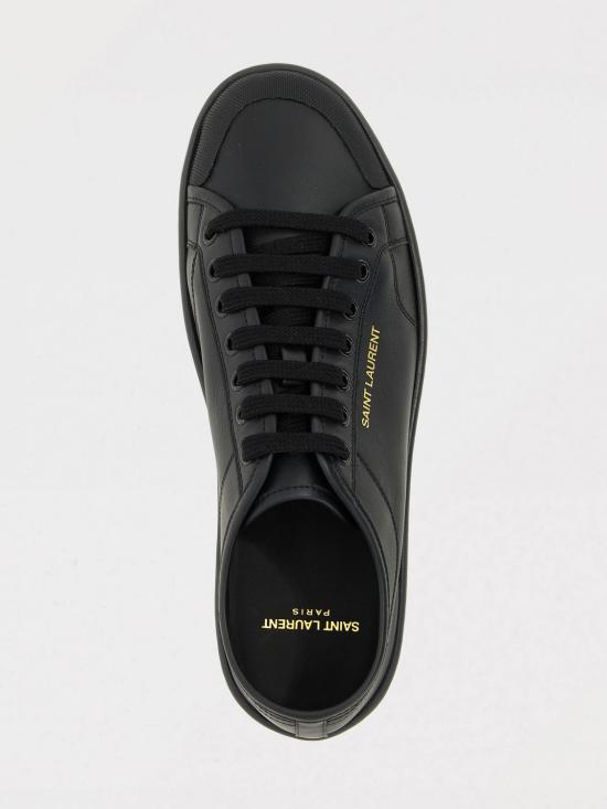 26SS 생로랑 GYM 짐 스무스 레더 스니커즈 82008700N00 1000 Black - SAINT LAURENT