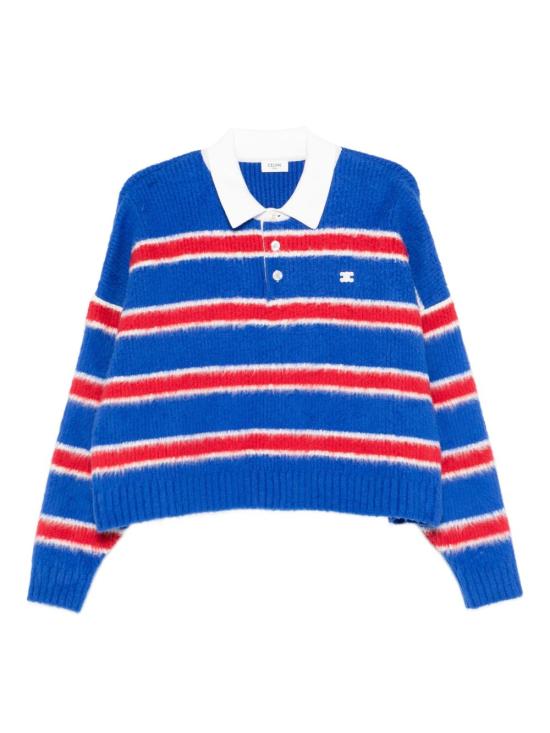 25FW 셀린느 폴로 티셔츠 RY0FQ0ZQJ GBT8 Blue