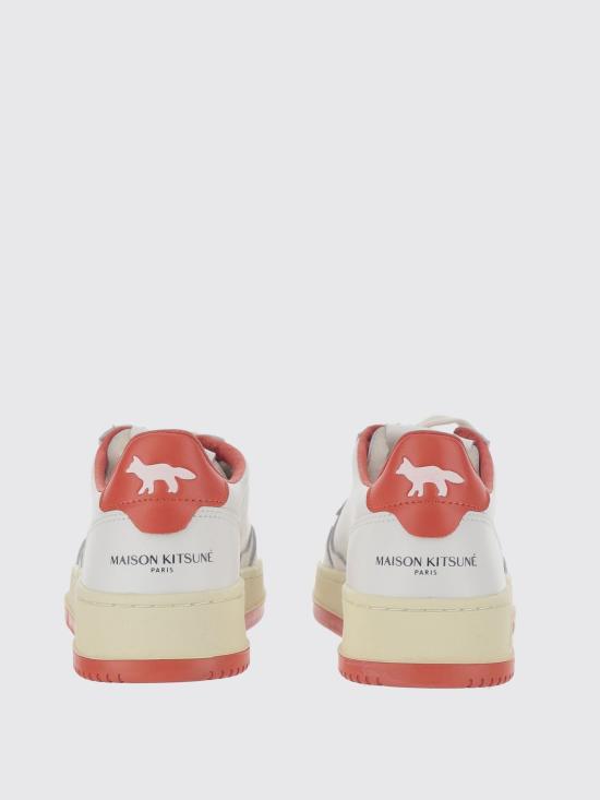 25FW 오트리 메달리스트 로우 스니커즈 AULW MK02 Red - AUTRY