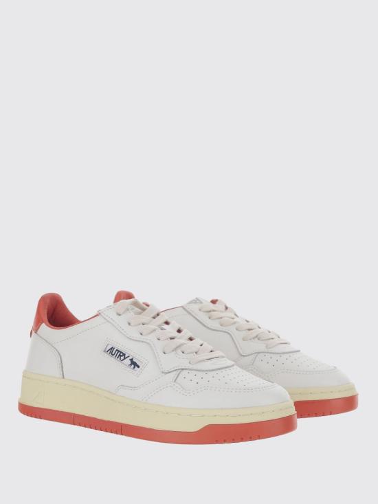 25FW 오트리 메달리스트 로우 스니커즈 AULW MK02 Red - AUTRY