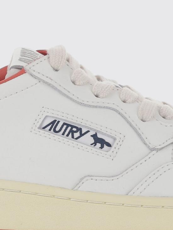 25FW 오트리 메달리스트 로우 스니커즈 AULW MK02 Red - AUTRY