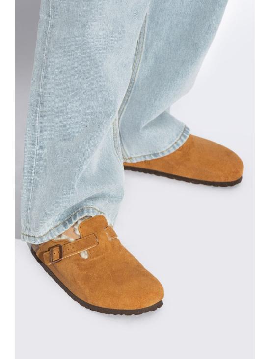 25FW 버켄스탁 샌들 1028382 MINK Leather Brown - BIRKENSTOCK