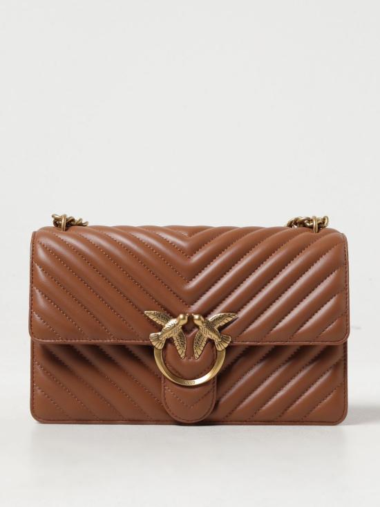 25FW 핑코 숄더백 100941A0GK L17Q Brown