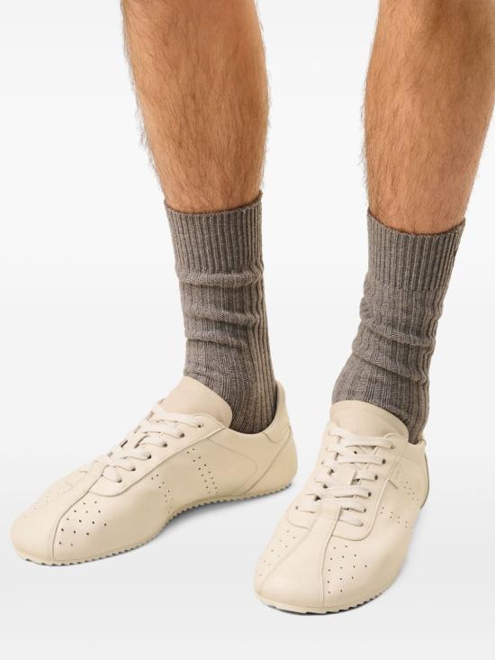 25FW 아미 스텝 로우탑 스니커즈 USN503 AL0129185 Ivory - AMI