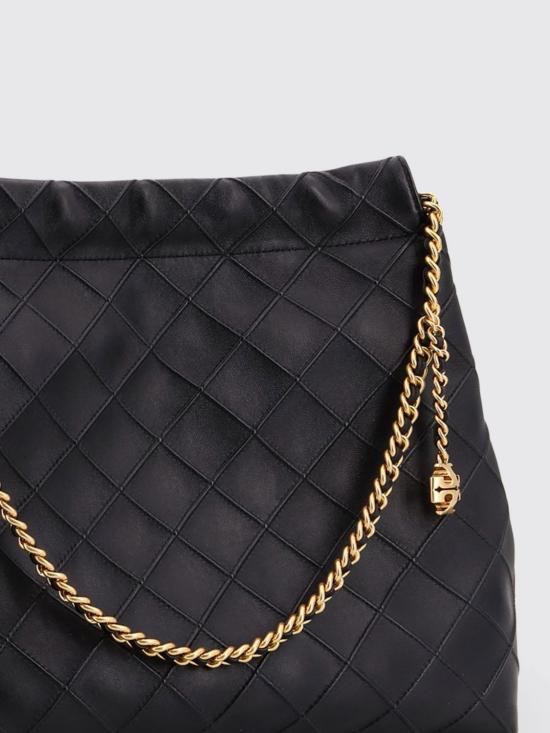 26SS 토리버치 에센셜 U 나일론 토트백 162450 001 Black - TORY BURCH