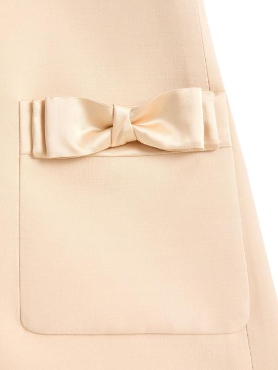 25FW 발렌티노 가라바니 숏 원피스 BVAFH6 1CFET5 Beige - VALENTINO GARAVANI