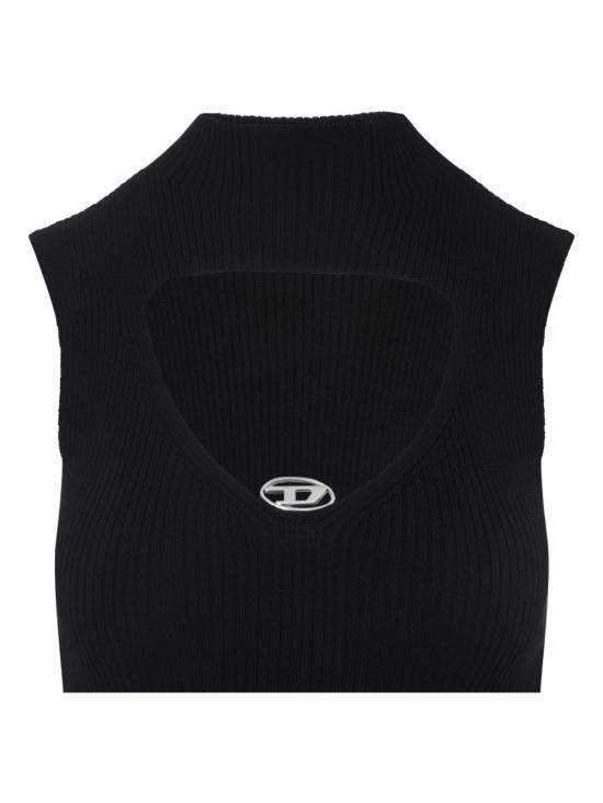 25FW 디젤 숏 원피스 A19667 0PLBF9XX Black - DIESEL