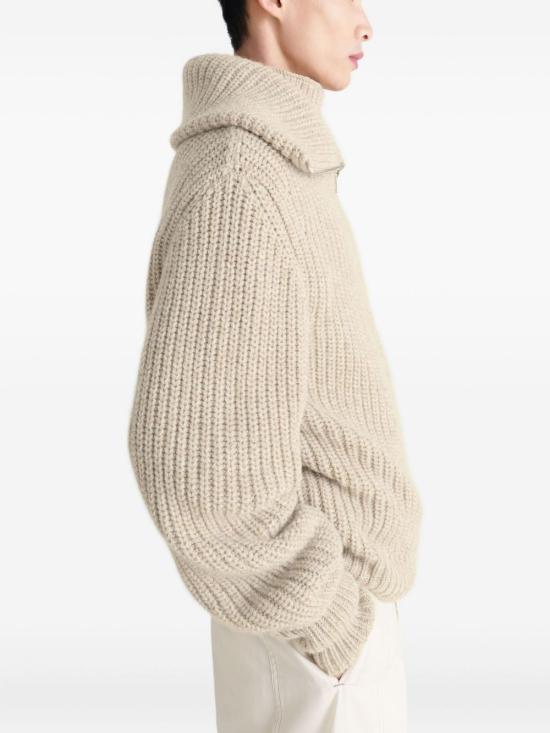 25FW 르메르 가디건 OW1187 LK1029212 Beige - LEMAIRE