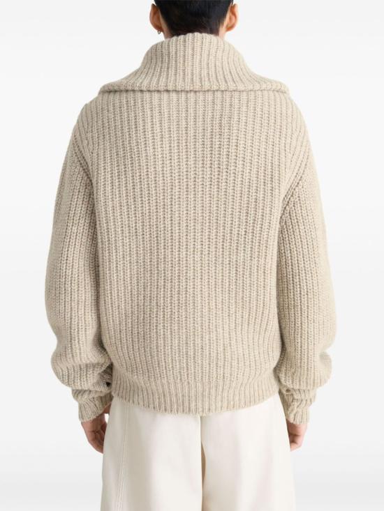 25FW 르메르 가디건 OW1187 LK1029212 Beige - LEMAIRE