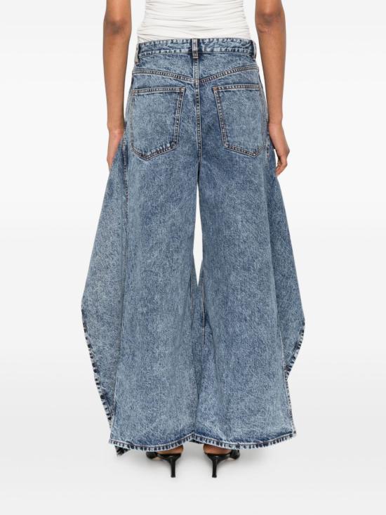 25FW 알라이아 데님 팬츠 AA9P1199T535B 524 Blue - ALAIA