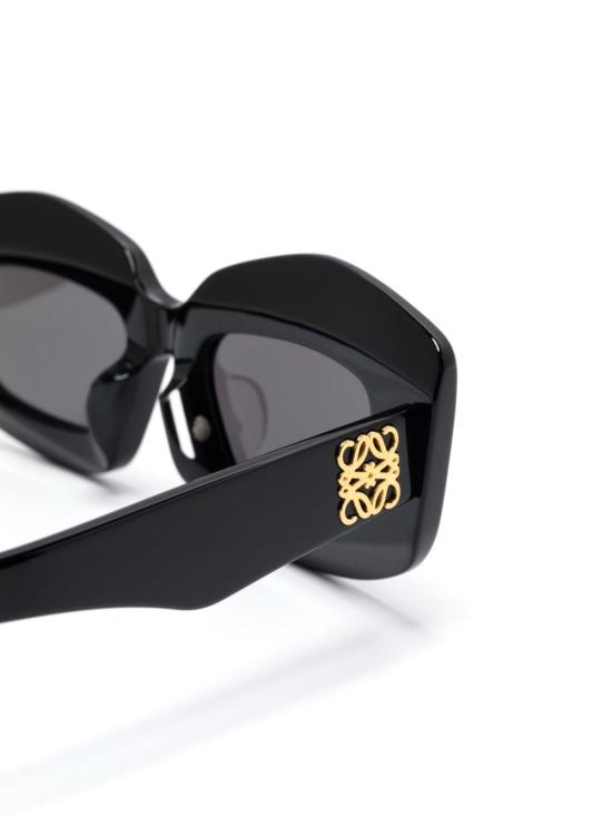 25FW 로에베 선글라스 LW40114F 5001A Black - LOEWE