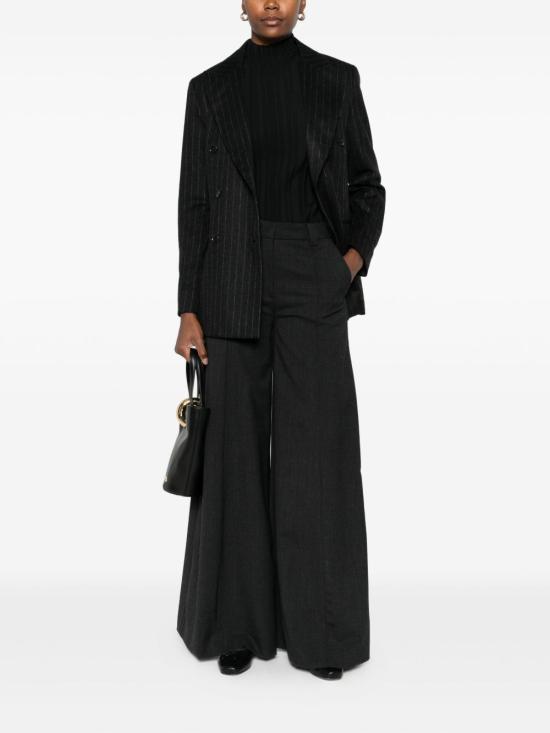 25FW 더 레이티스트 스트레이트 팬츠 TLWC3101 W0206ABTPT0037 Black - THE LATEST