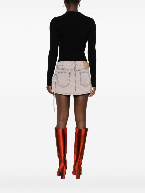 25FW 디젤 스웨터 A18904 0PLBF9XX Black - DIESEL