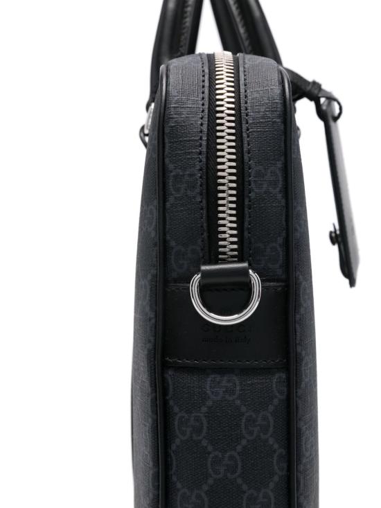 25FW 구찌 GG 미디엄 브리프케이스 792077 FADJA1042 Black - GUCCI