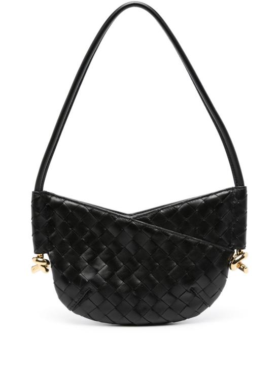 25FW 보테가베네타 베이비 솔스티스 숄더백 796378 VCPP11019 Black