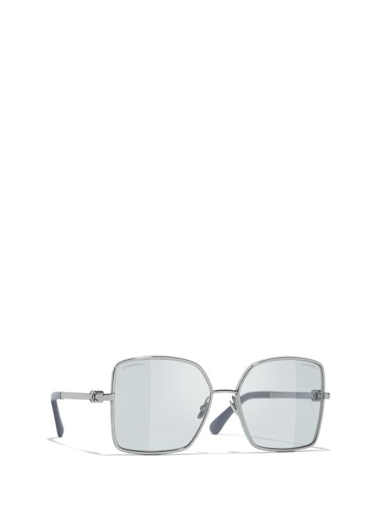 25FW 샤넬 선글라스 CH4288Q C10887 RUTHENIUM - CHANEL