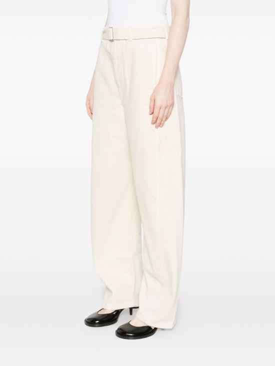 25FW 르메르 데님 팬츠 PA326D LD1065027 White - LEMAIRE