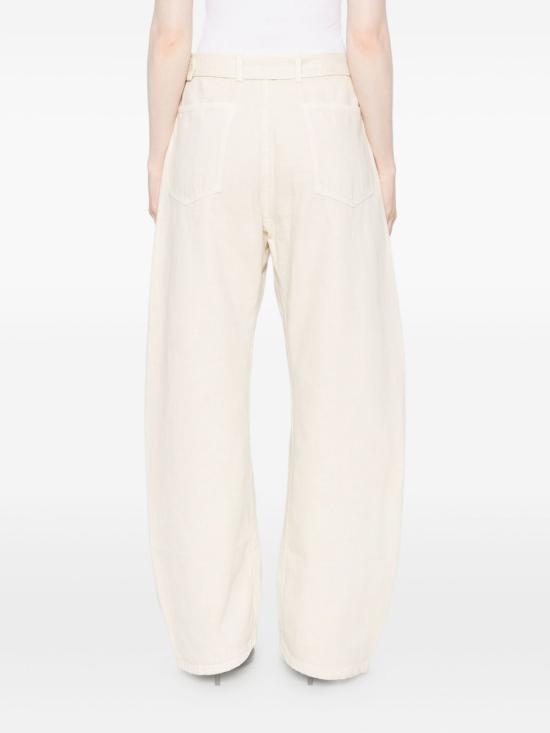 25FW 르메르 데님 팬츠 PA326D LD1065027 White - LEMAIRE