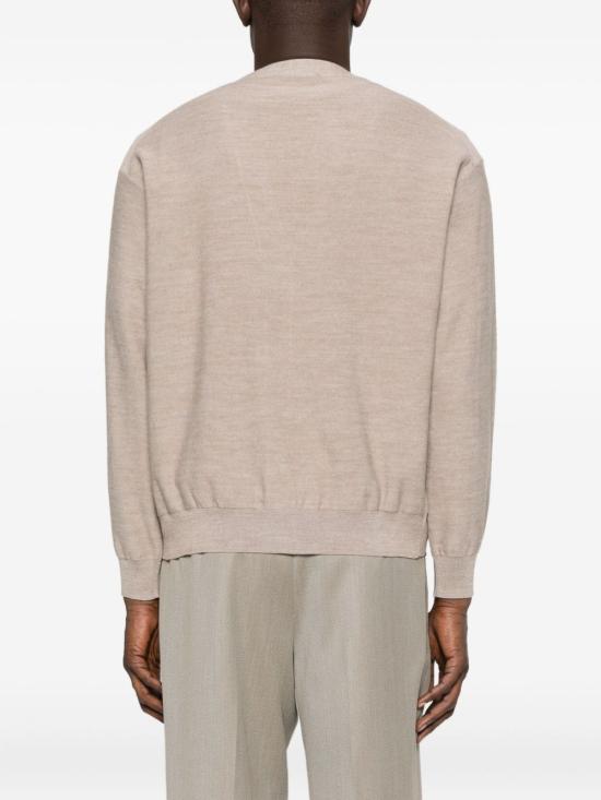 25FW 르메르 릴렉스드 트위스트 가디건 TO1082D LK087446 Dove Grey - LEMAIRE