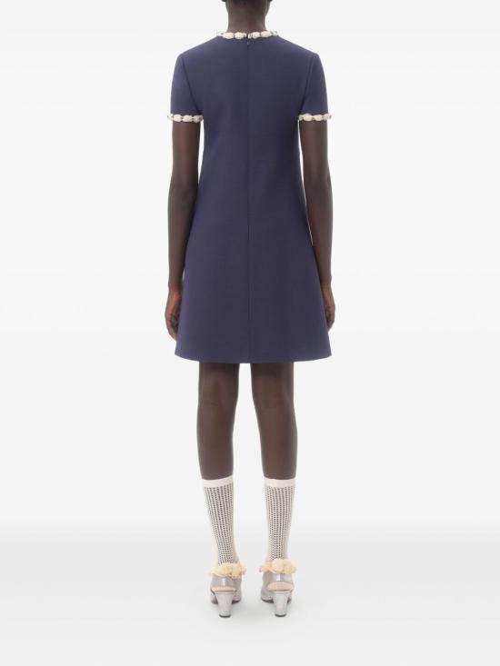 25FW 발렌티노 가라바니 숏 원피스 BVADR9 1CFZ61 Blue - VALENTINO GARAVANI