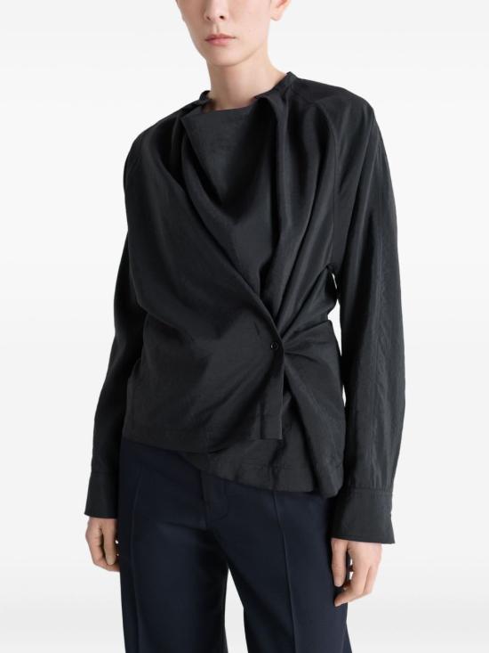 25FW 르메르 민소매 티셔츠 TO1081 LF1308999 Black - LEMAIRE