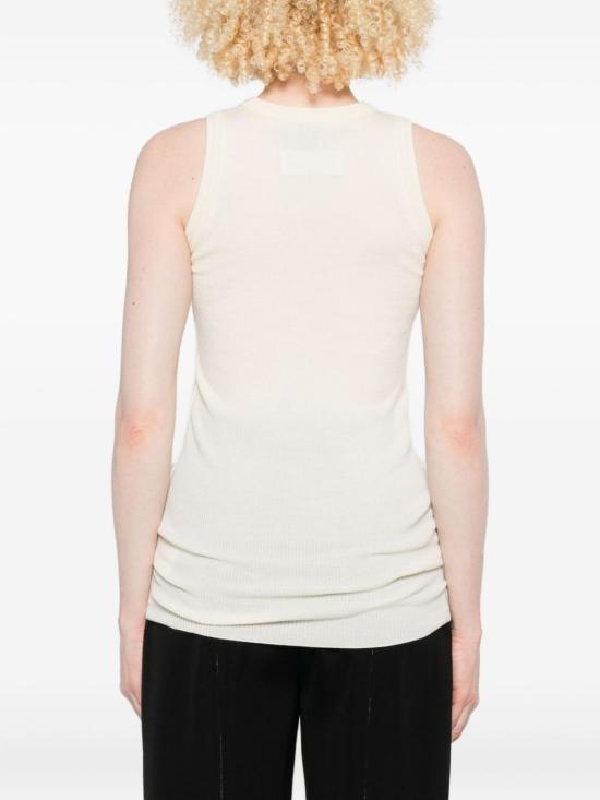 25FW 피비 파일로 민소매 티셔츠 CK12 YW4501103CR Beige - PHOEBE PHILO