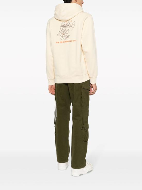  팜즈 후드 티셔츠 BLOODY OFFWHITE White - PALMES