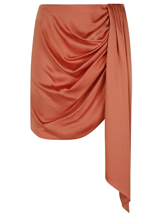  조나단 심카이 미디 스커트 2233019Q CORAL Red