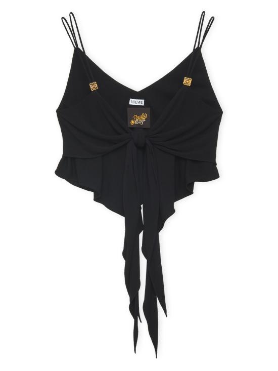  로에베 민소매 티셔츠 S616Y07X44 1100 Black