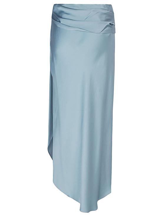  조나단 심카이 미디 스커트 2233015Q CELESTEBLUE Clear Blue - JONATHAN SIMKHAI