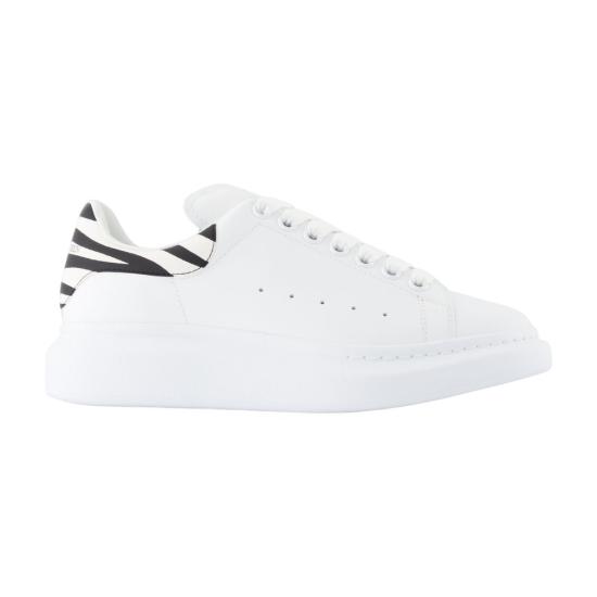 25FW 알렉산더 맥퀸 오버사이즈 드 스니커즈 553680WIAIU9332 WHITE