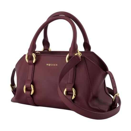 25FW 알렉산더 맥퀸 클러치/파우치 8515961VDEB6017 OXBLOOD - ALEXANDER MCQUEEN