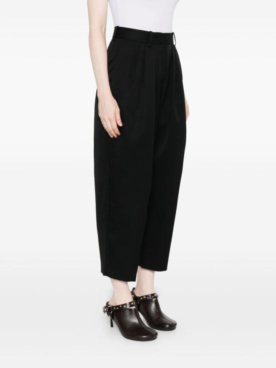 25FW 이자벨마랑 스트레이트 팬츠 PA0613FAC4G01I 01BK BLACK - ISABEL MARANT