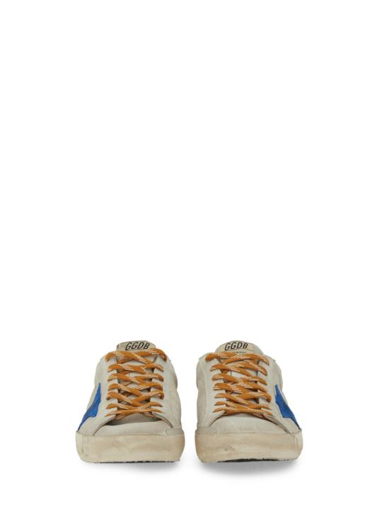 25FW 골든구스 슈퍼스타 스니커즈 GMF00101F007529 60604 GREY BLUE - GOLDEN GOOSE